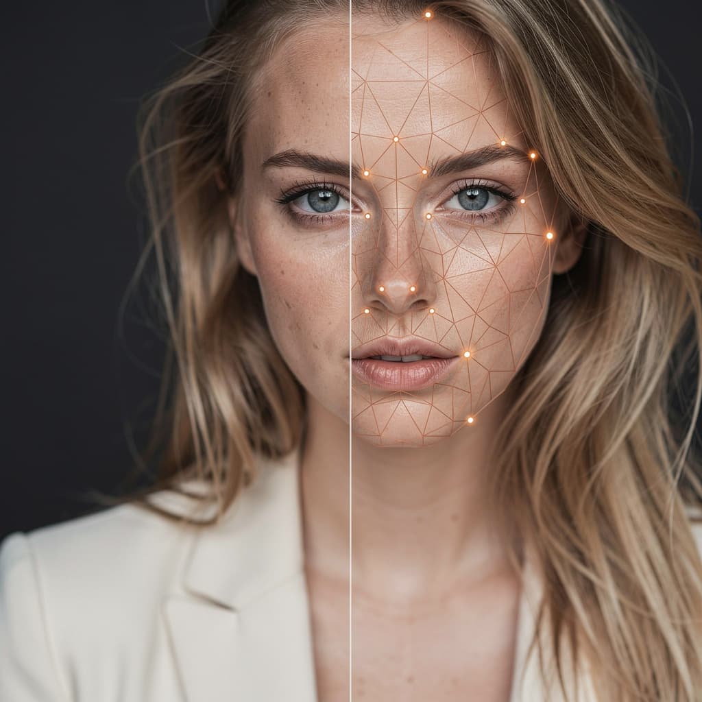 Scan stage — spokesperson with copper LIDAR mesh treatment
